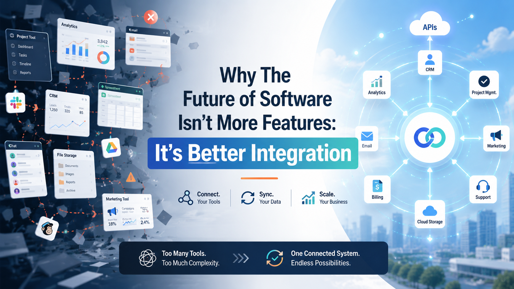 Why The Future of Software Isn’t More Features: It’s Better Integration